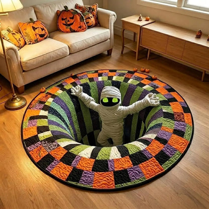 🔥 Last Day 30% OFF — 3D Skeleton Vortex Halloween Rug