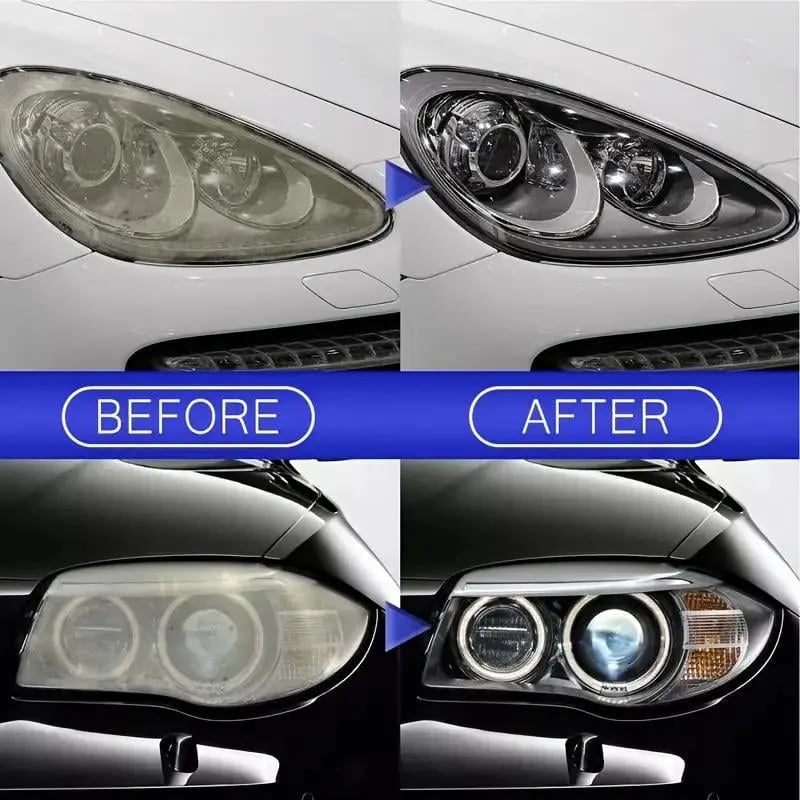 💥LAST DAY SALE 49% OFF⏰🚘Automotive Headlamp Restoration Fluid Kit
