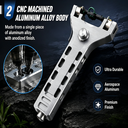 🎯 G4/G5 Professional Telescopic Aluminum Alloy Slingshot