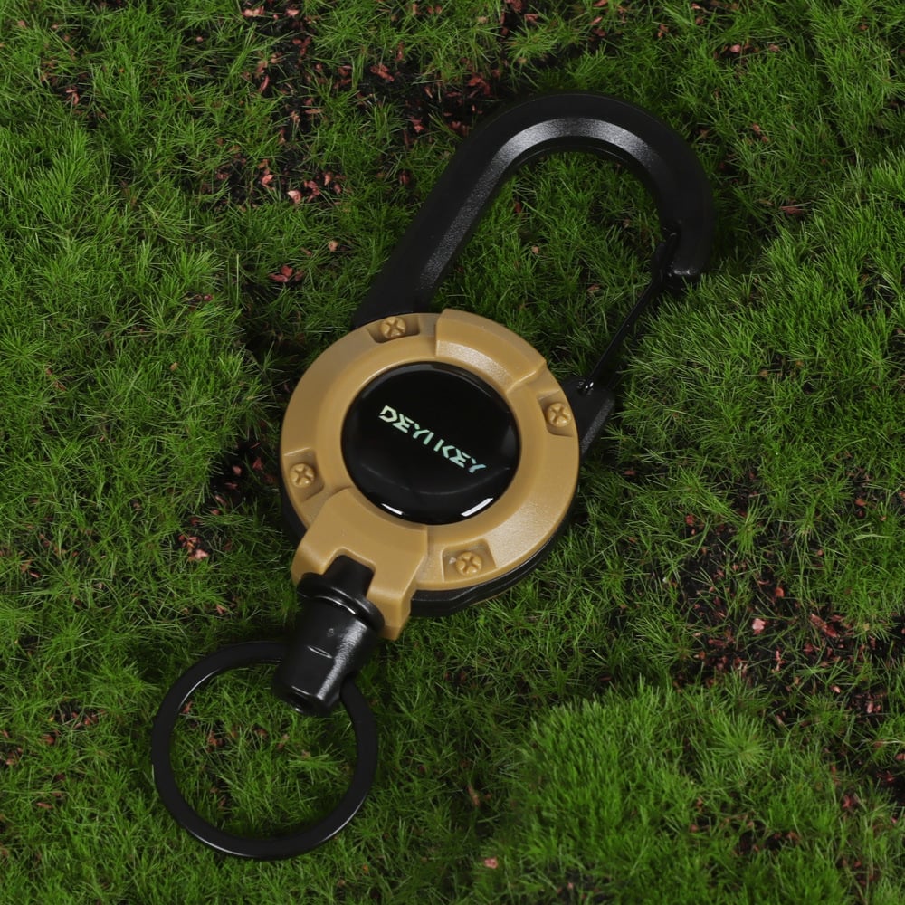 🔥[Buy 1 Get 1 Free]3 In 1 new multifunctional Retractable Pull Reel Carabiner Keychain