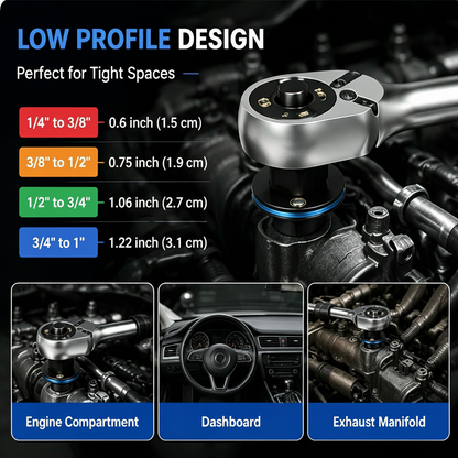 2026 Upgraded Low Profile Impact Socket Adapter Set