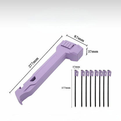 Multifunctional Camping Hammer & Tent Stake Puller