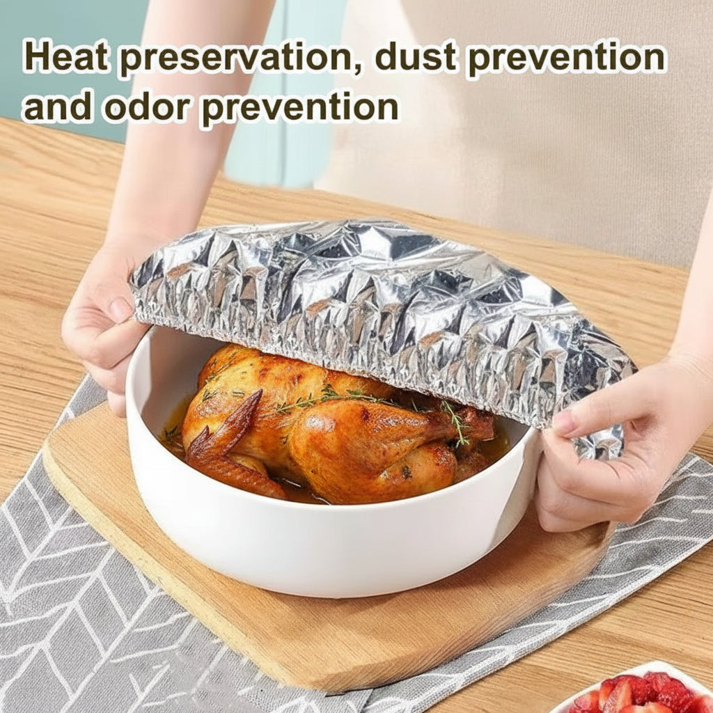 🔥Last day 49% off Insulated Foil Food Covers（50 pcs)
