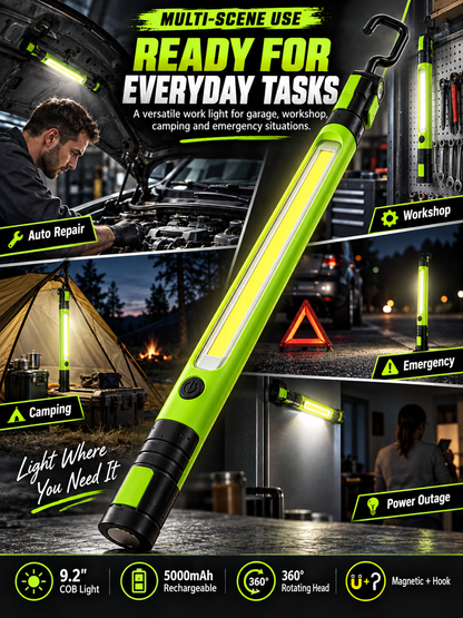 🔥Hot Sale 49% off🌟🔦Multifunctional magnetic rechargeable work light💡