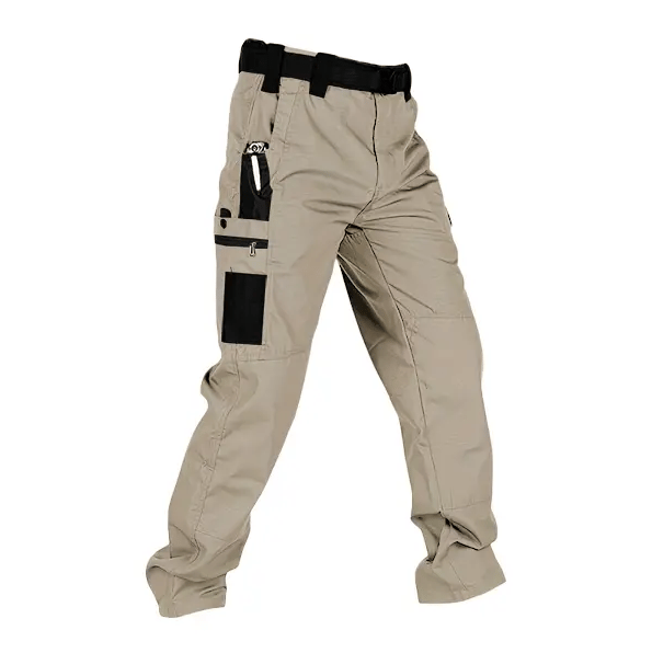 🔥LAST DAY 49%---Men's Waterproof Tactical Work Pants - Solid Color with Multi-Pockets for Outdoor Activities