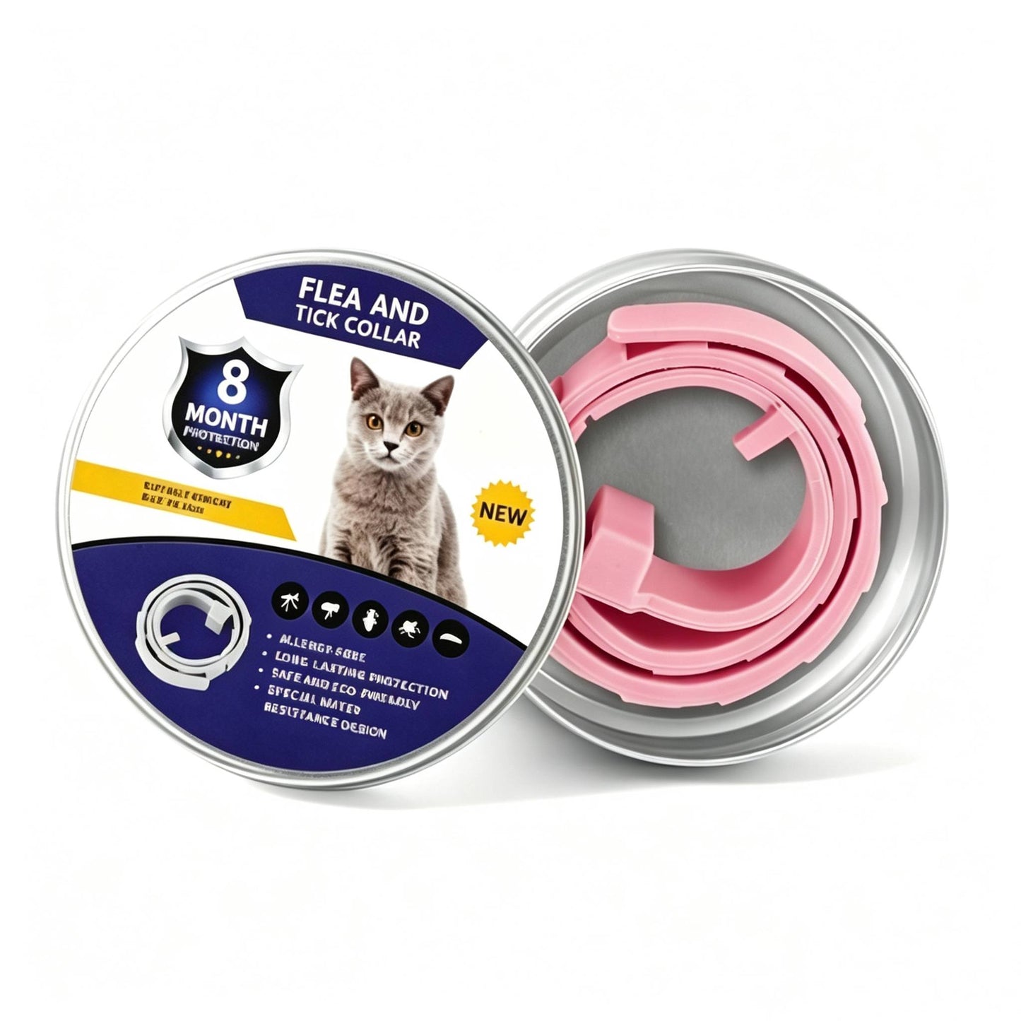 🔥 55% OFF TODAY 🐾 Fresh Scent Pet Collar For Dogs & Cats
