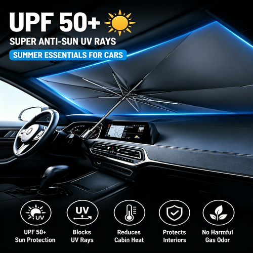 🔥2026 Foldable Anti-UV Windshield Sunshade