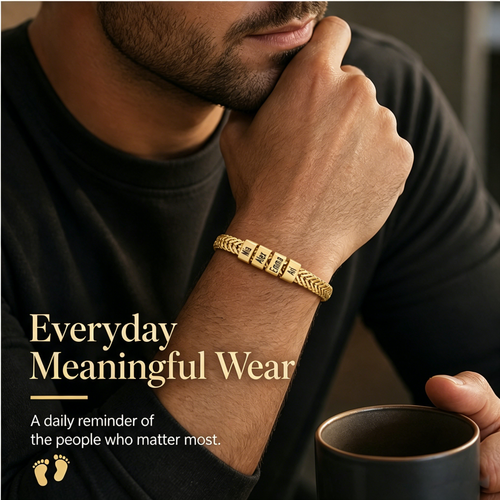 👑Father's Day Gift 💛 Forever Connected Dad Bracelet™