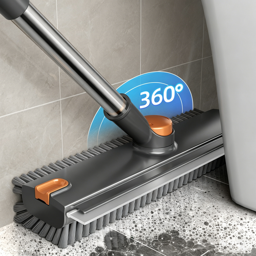 ⚡Hot Sales 49% OFF🔥Floor Scrub Brush Bathtub Brush with Long Handle 3 in 1