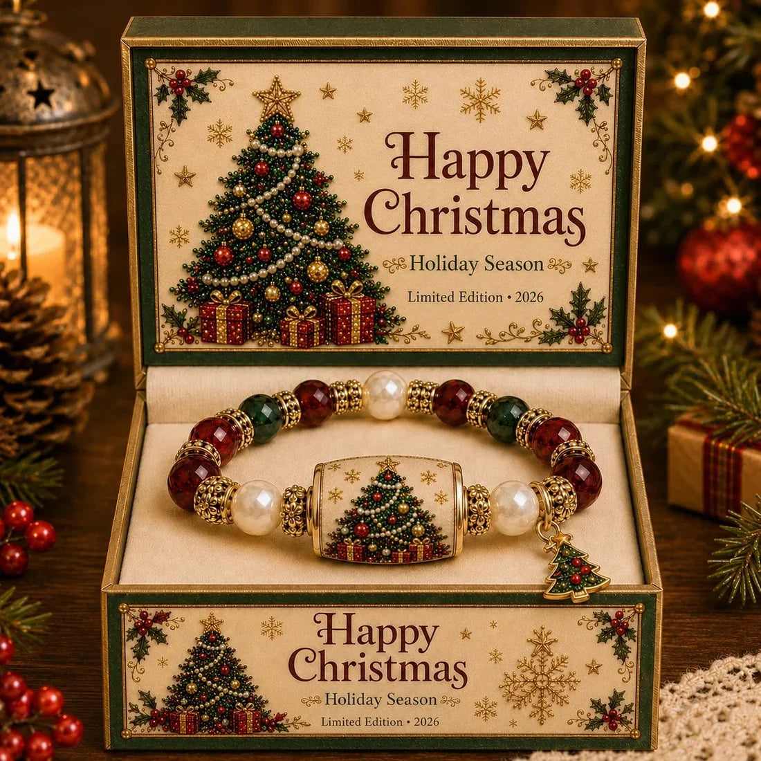 ✨ Handmade Holiday Charm Bracelet | Seasonal Jewelry Inspired by Nature & Celebrations