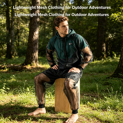 🦟 Mosquito Net Pants – Stay Outdoors, Bite-Free & Comfortable