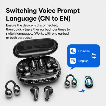 🔥 6-Earbud 3-in-1 Wireless Headphones & Emergency Phone Charger