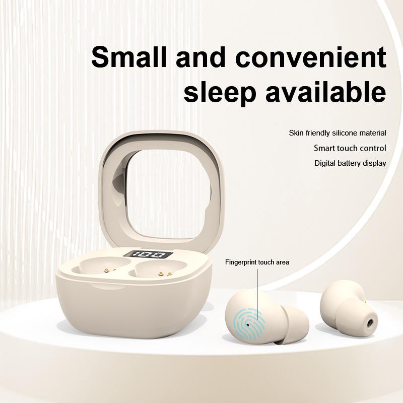 Mini Invisible Headphones Bluetooth 5.4 True Wireless In-Ear Earphones