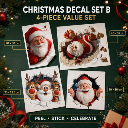 😍Santa Claus Wall Sticker