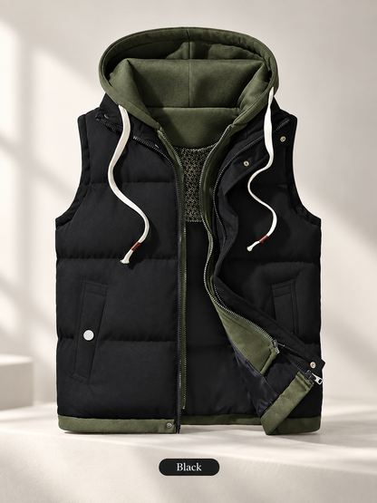 🧥 Cozy 2-in-1 Couple Vest – Warm, Foldable & Chic
