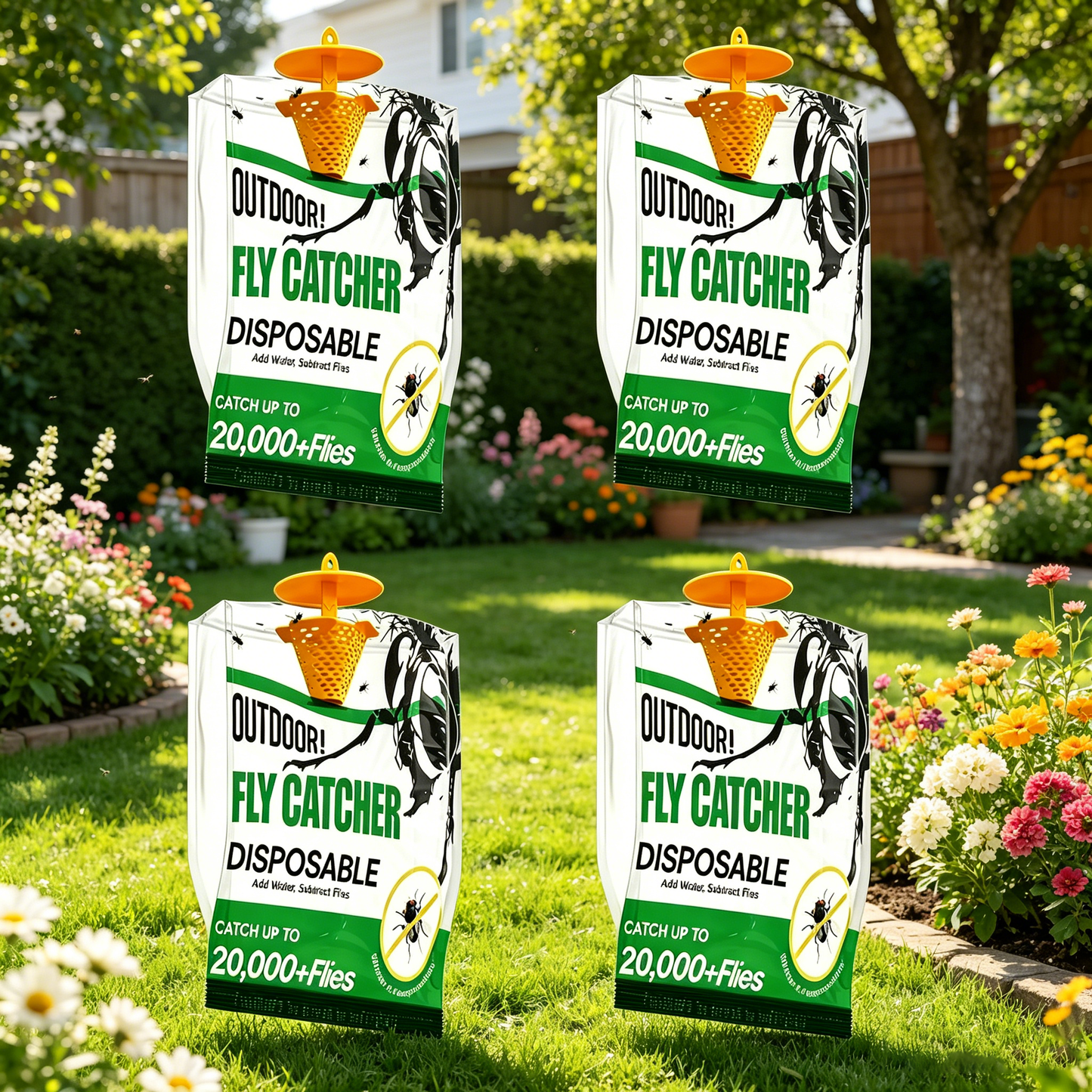 ⚡️Flash Sale｜Outdoor Disposable Hanging Fly Traps (8-Pack)