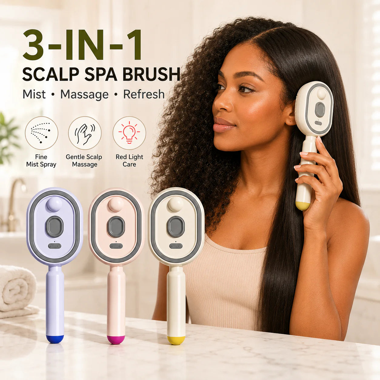 🎉Electric Spray Air Cushion Massage Comb
