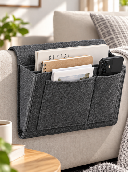 🔥 50% OFF Bedside Hanging Organizer – Keep Essentials Within Reach