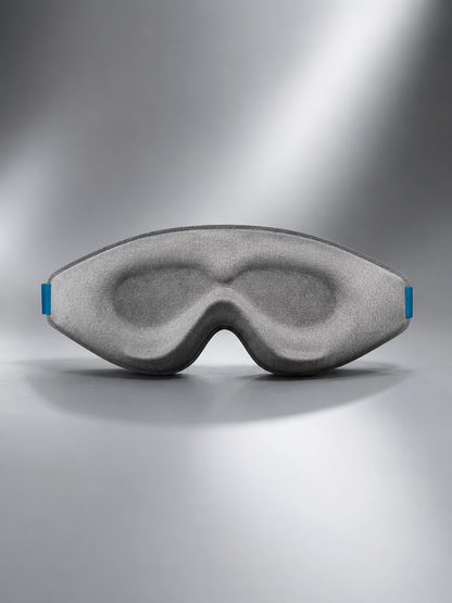 😴 3D Zero-Pressure Blackout Sleep Mask – Lash-Friendly Contoured Memory Foam Eye Mask
