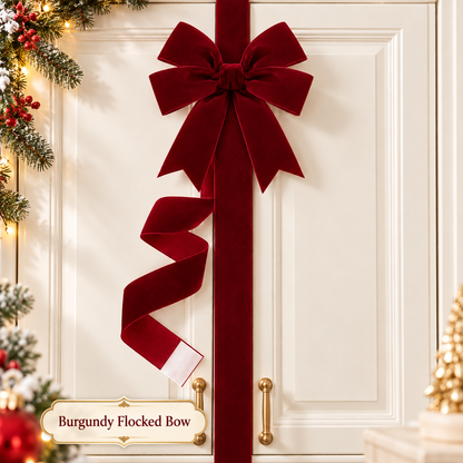 🎄 Christmas Cabinet Door Bow Wraps – Give Your Kitchen a Gift-Wrapped Look