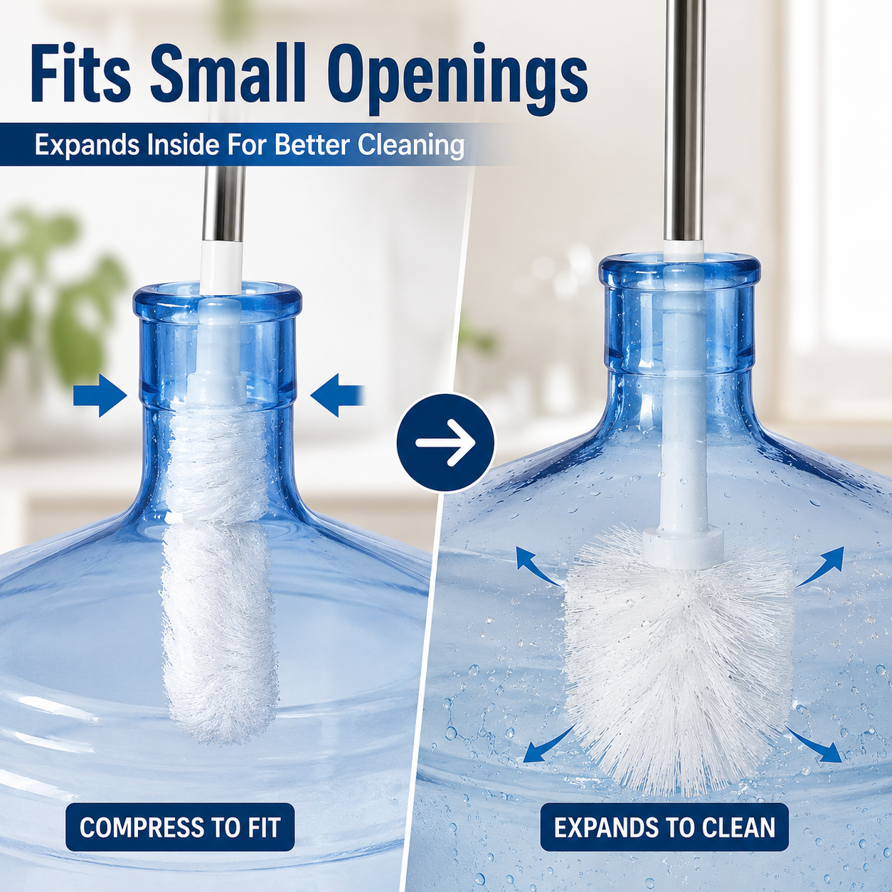 🧼 2-Pack 30" Extra Long Water Jug Cleaning Brush