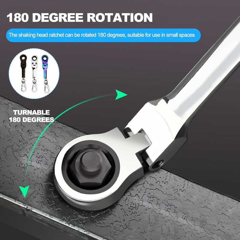 🏆LAST DAY SALE 49% OFF - Mini 10mm Ratchet Wrench Keychain