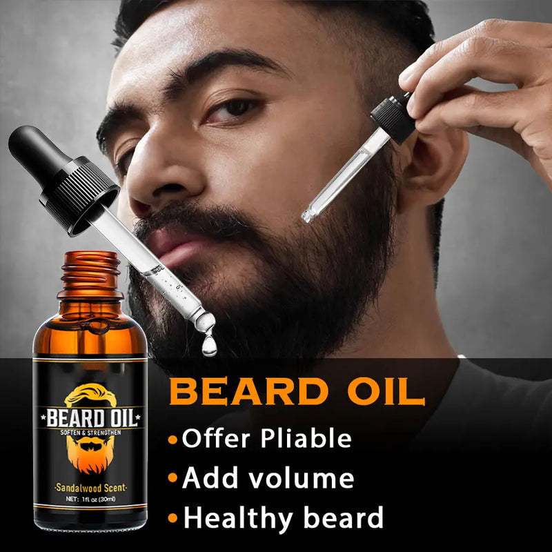 🎁 The Ultimate Beard Growth & Grooming Kit
