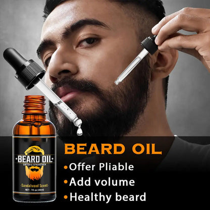 🎁 The Ultimate Beard Growth & Grooming Kit