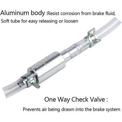 💥Father's Day Sale 49% OFF💥Brake Bleeder Hose One Way Check Valve