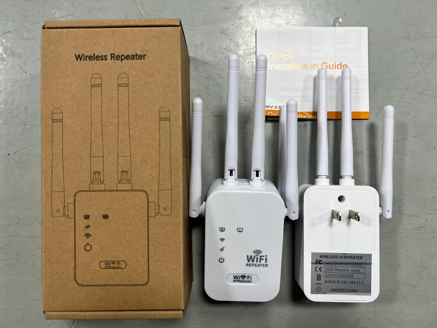 6-Antenna WiFi Signal Extender—1200Mbps Dual-Band Signal Booster