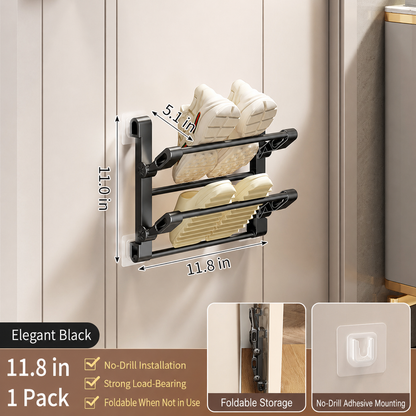 ⚡️Hot Sale｜1K+ Sold Today｜Foldable Drill-Free Shoe Rack