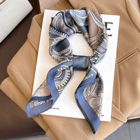 Gray Blue Paisley