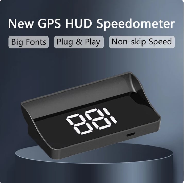 🔥In-vehicle head-up display with GPS functionality
