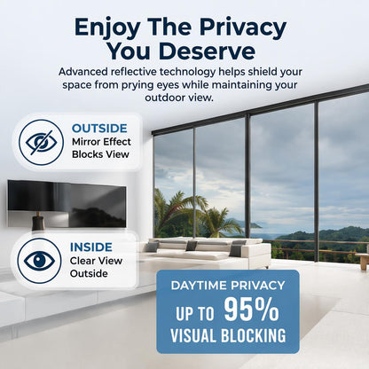 ☀️50% OFF! 🔥 Heat-Insulating Privacy Film – UV Protection, Easy Application & Perfect for Home & Office 🏠