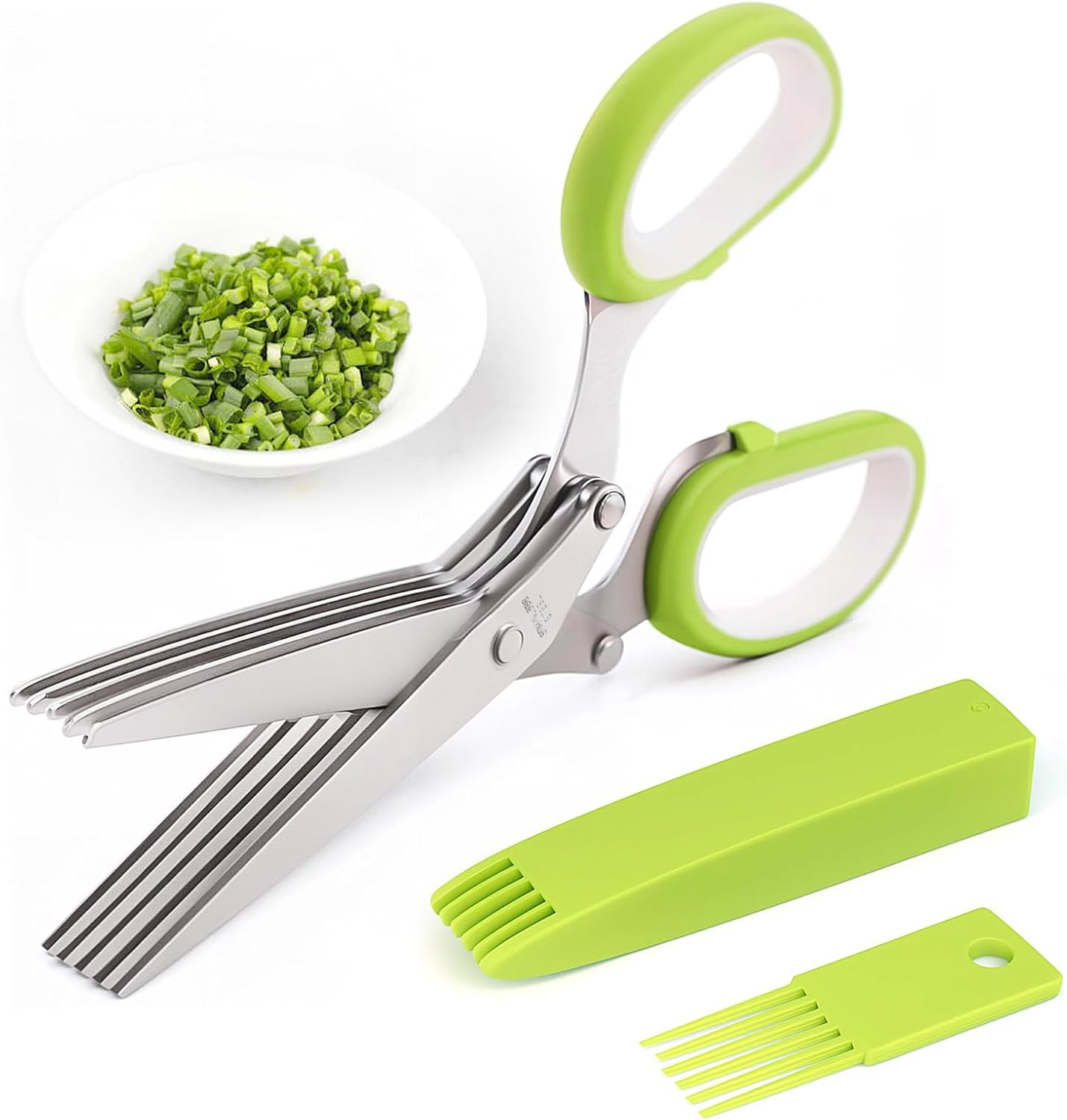 ✂️Herb Scissors 5 Blade Kitchen Shears
