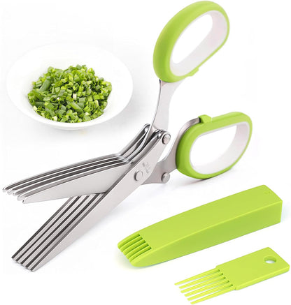 ✂️Herb Scissors 5 Blade Kitchen Shears