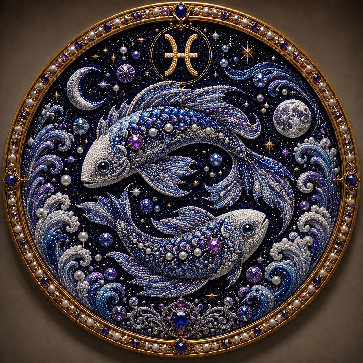 🔥 Only a few sets left!💎 12 Zodiac Signs Pearl Art Kit