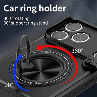 📱🛡️Mecha Push Window Magnetic Case for iPhone – Military Grade Shockproof Cover