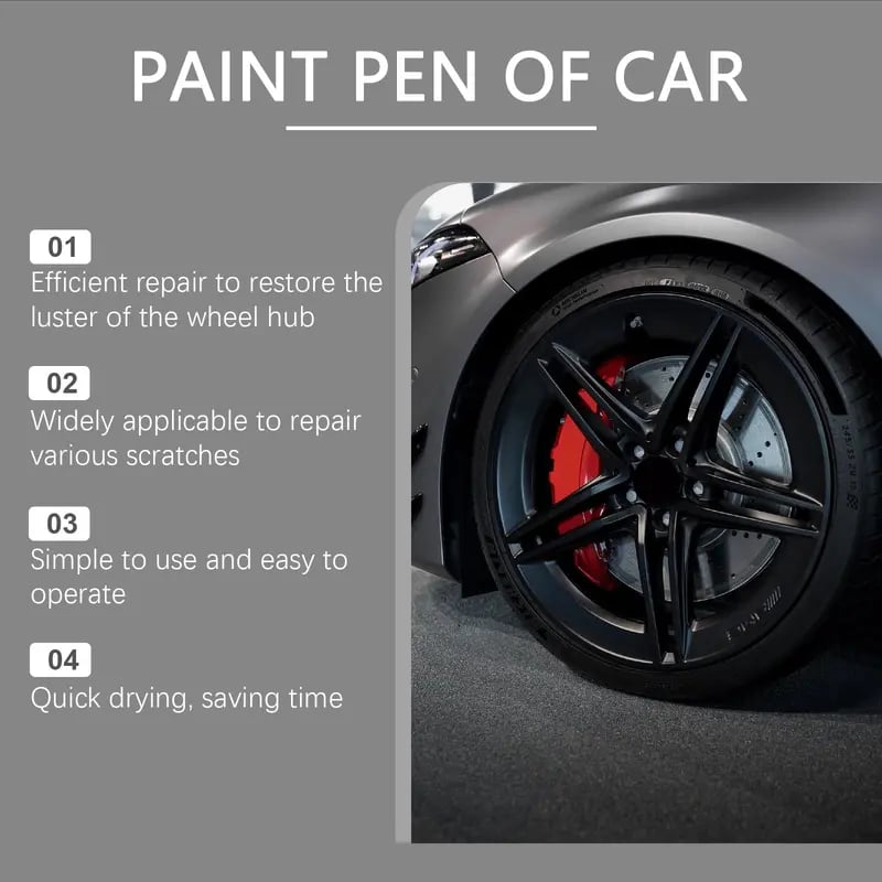 🚗✨ Wheel Scratch Repair Pen – Restore Rims Fast