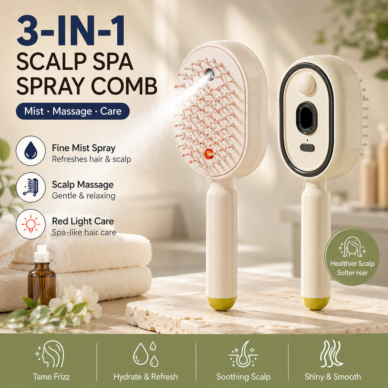🎉Electric Spray Air Cushion Massage Comb