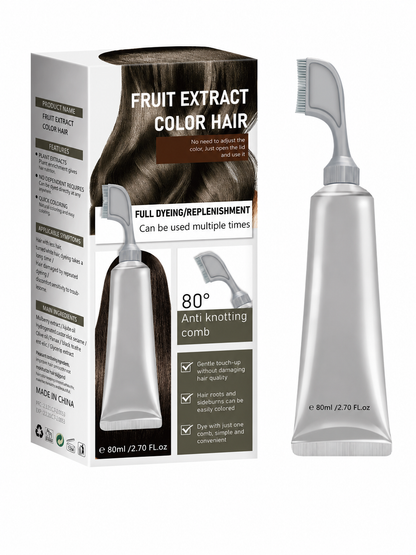 🔥Hot sell TODAY | Instant Gray Coverage Hair Dye Comb for Men & Women