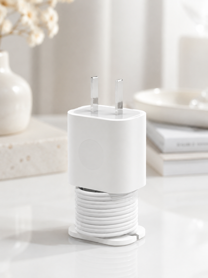 2-in-1 Silicone Charger Protective Case (with Cable Storage)