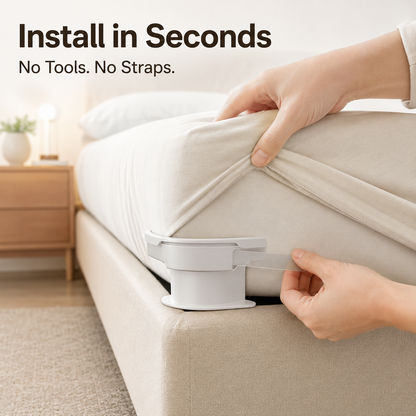 🛏️ Invisible Bed Sheet Holders – Keep Sheets Tight & Wrinkle-Free