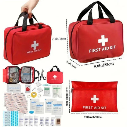 Home&Outdoor160 Piece First Aid Kit