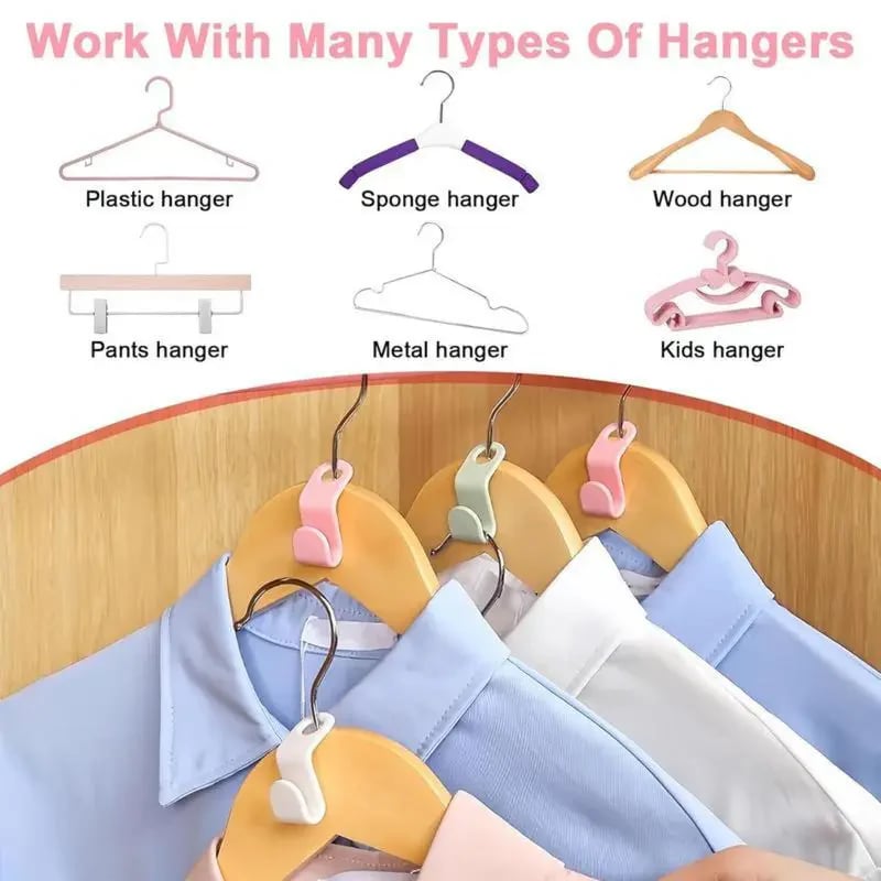 ✨Space Saving Hangers Connector Hooks 20 Counts