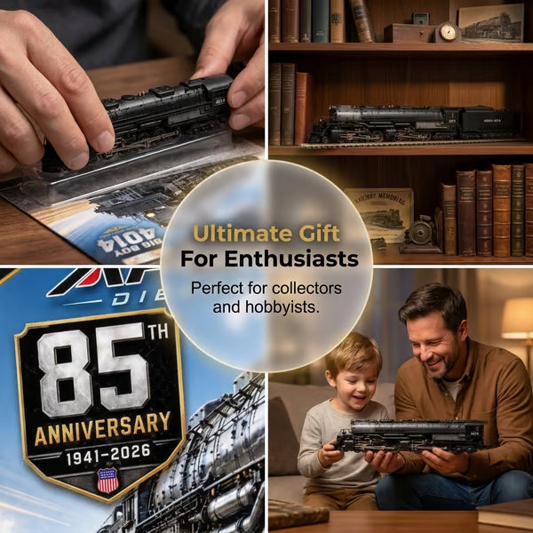 💥🏆Big Boy 4014 85th Anniversary Steam Giant Die-Cast Model