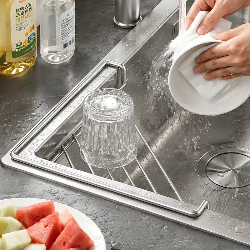 Corner Sink Draining Shelf