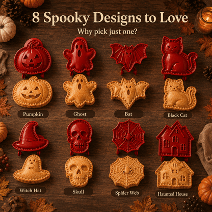 🎃  Halloween Mini Hand Pie Mold Set