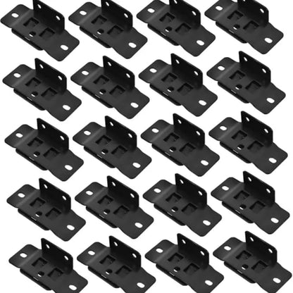 Heavy-Duty Stainless Steel Corner Braces – Quick-Install L-Shaped Furniture Connectors & Reinforcement Brackets (Screws Included)