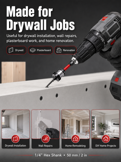 🛠️Hot-selling tool | Over 1,000 units sold daily | Drywall screwdriver bit